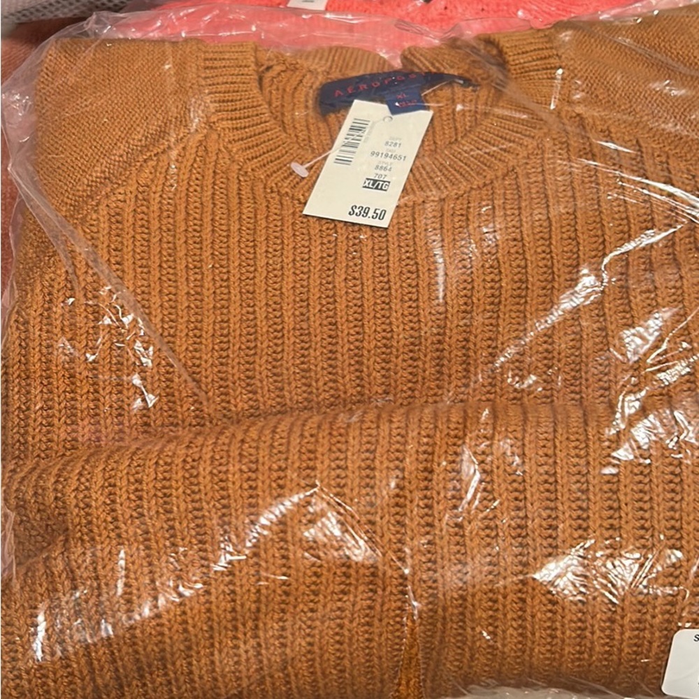Rust sweater Aeropostale